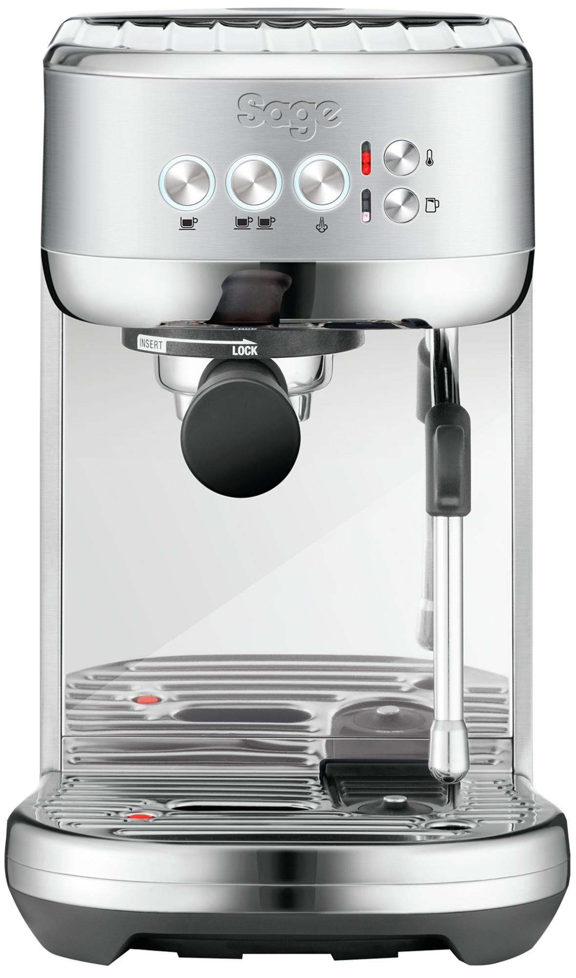 The SAGE Bambino Silber Plus SES500BSS4EEU1 Espressomaschine