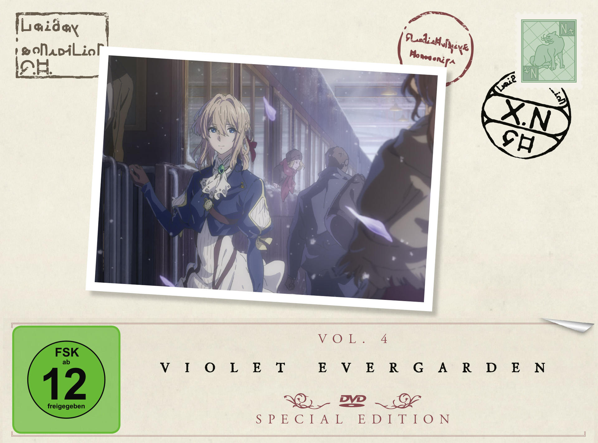 Vol. - DVD Evergarden 1 4 Violet - St.