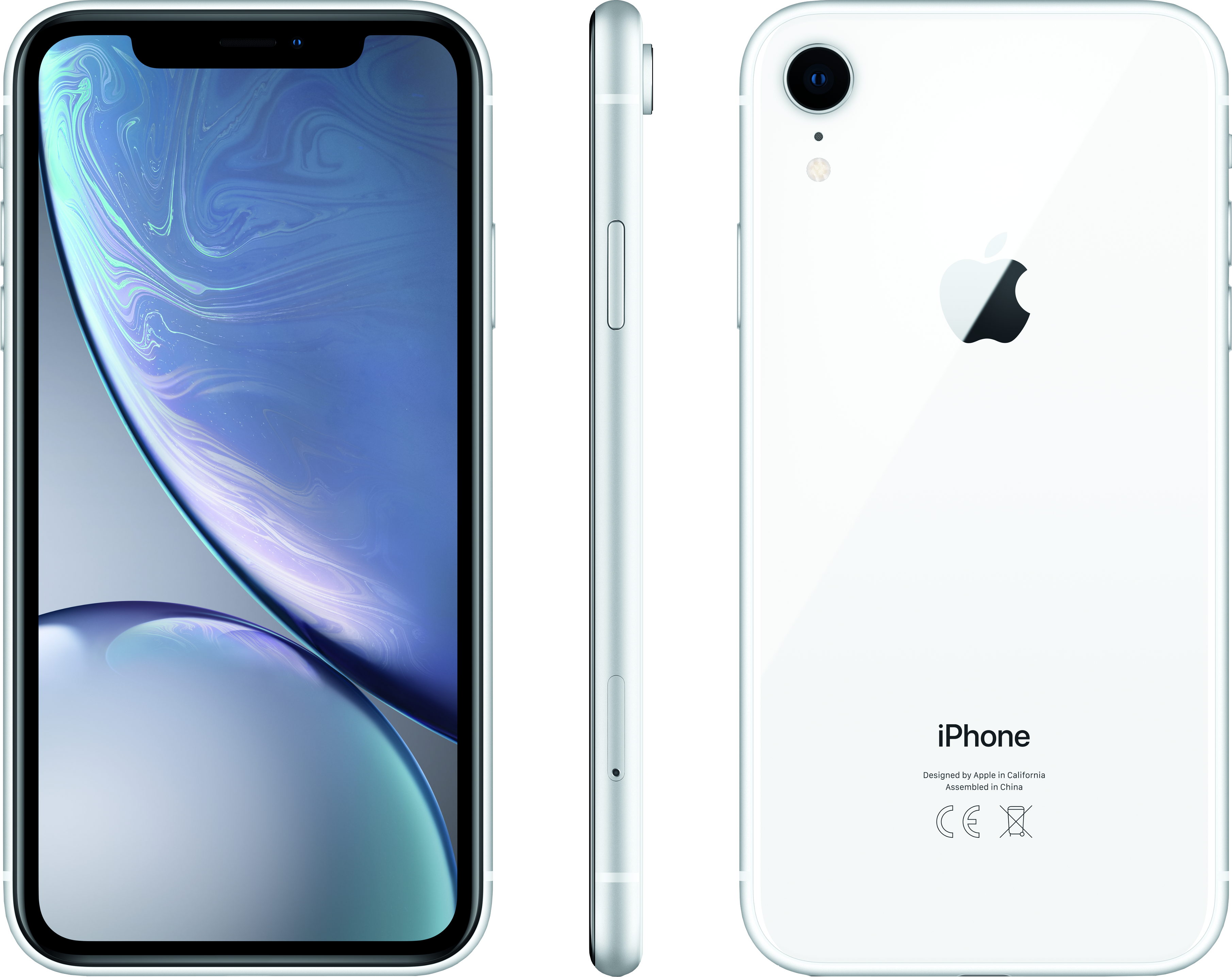 APPLE iPhone XR 256GB, Weiß 256 GB, Weiß