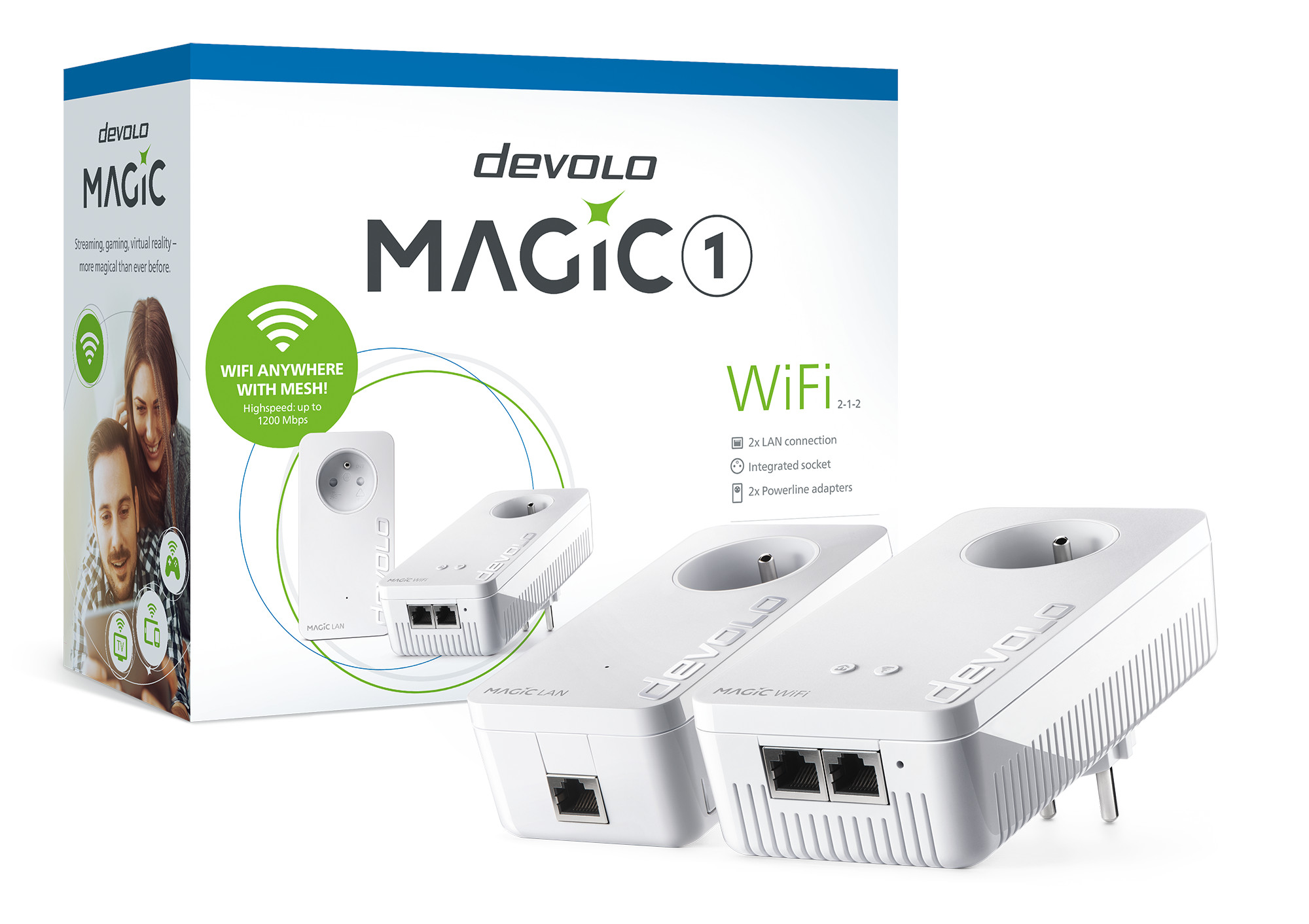 DEVOLO Powerline Magic 1 WiFi  Starter Kit (8363)