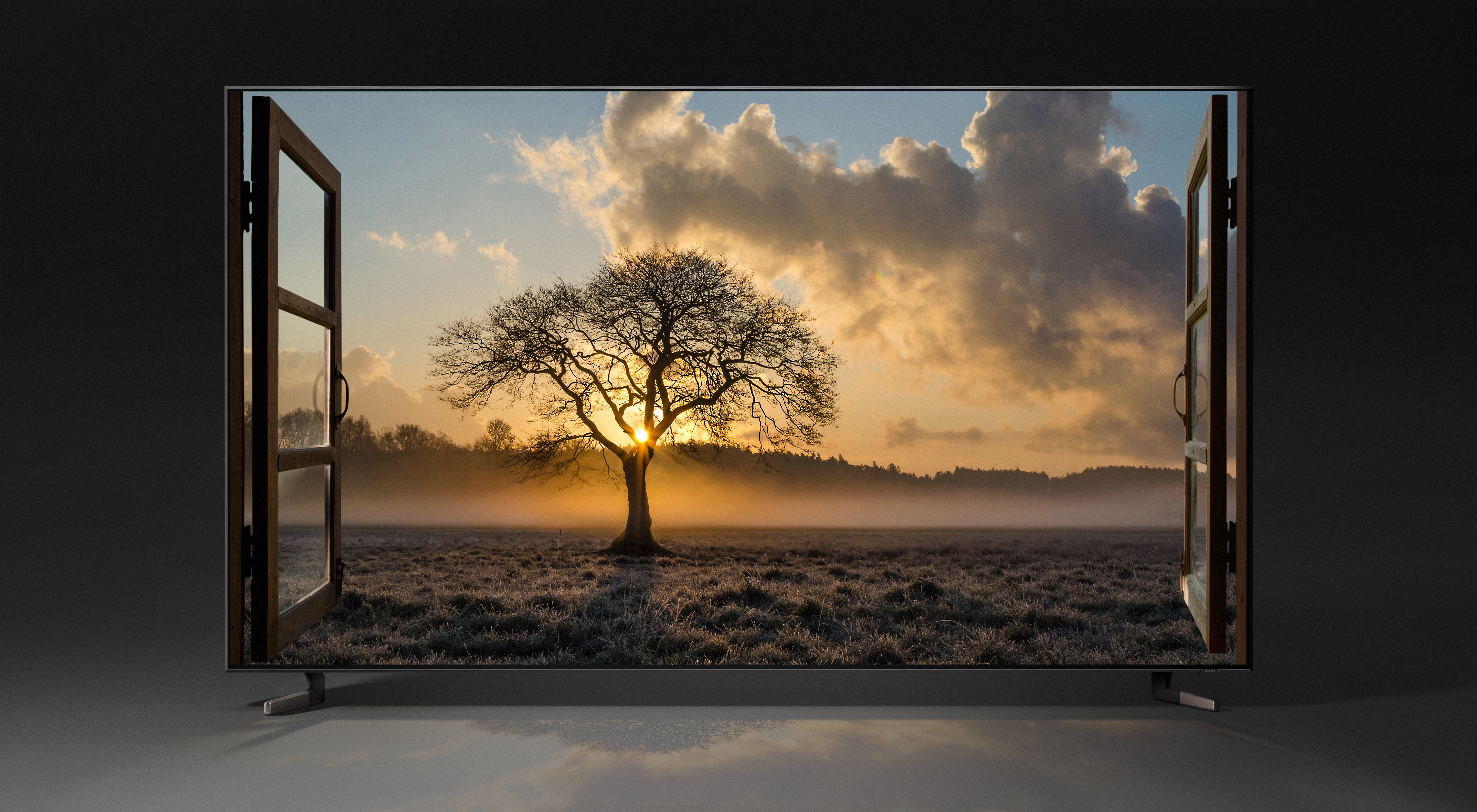 SAMSUNG Fernseher 75" Flat QLED TV Q900 (2018) 8K Ultra HD