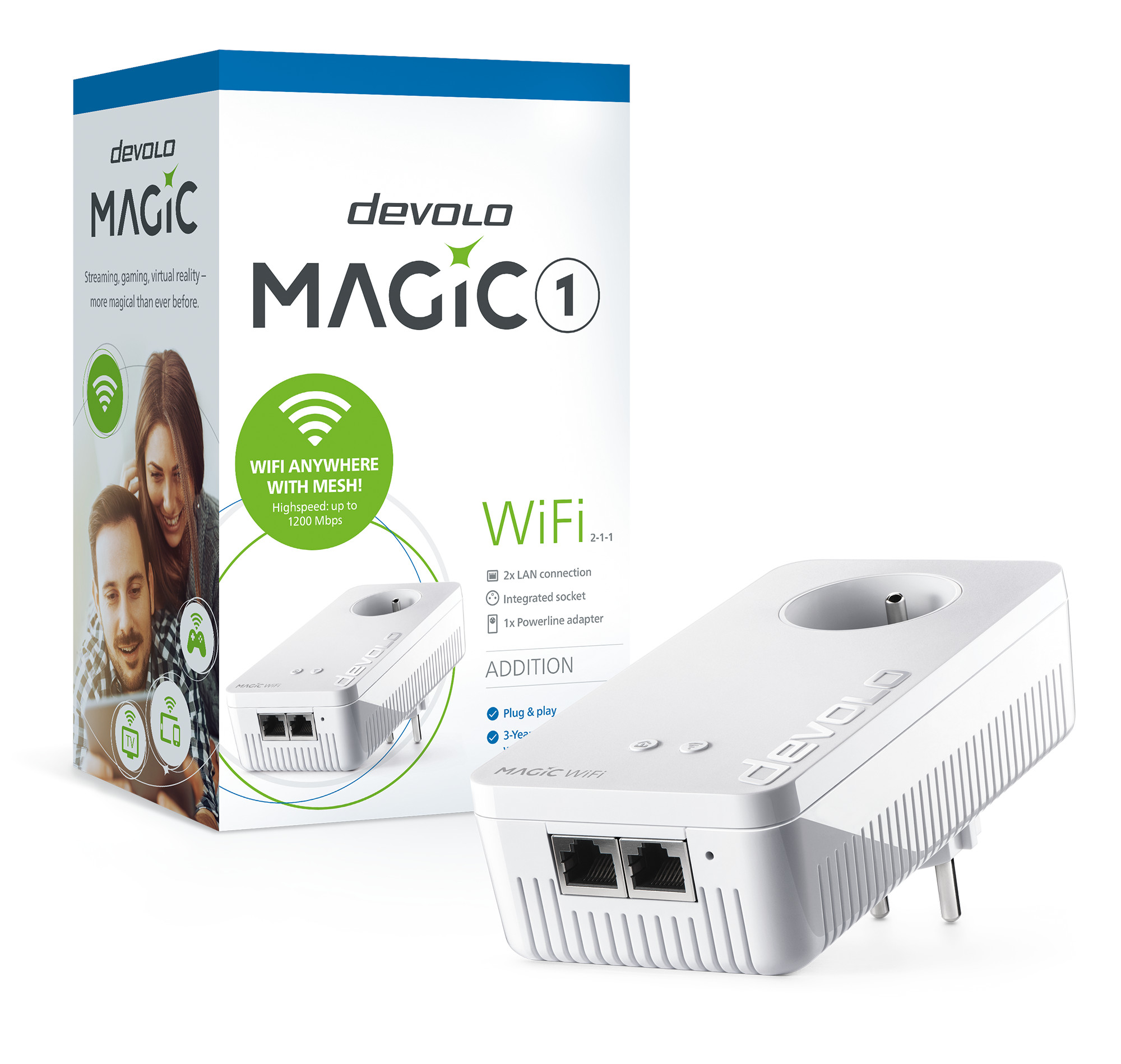 DEVOLO Powerline Magic 1 WiFi (8355)