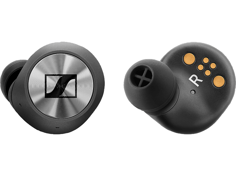 SENNHEISER MOMENTUM True Wireless, In-ear Bluetooth Schwarz/Silber Kopfhörer