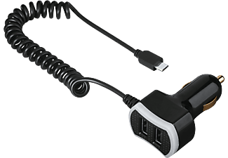 HAMA Triple Power - Caricatore per auto (Nero)