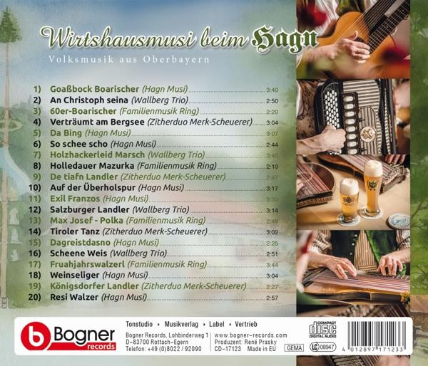 Hagn Musi/Familie Ring/Wallberg - (CD) beim - Hagn Trio Wirtshausmusik