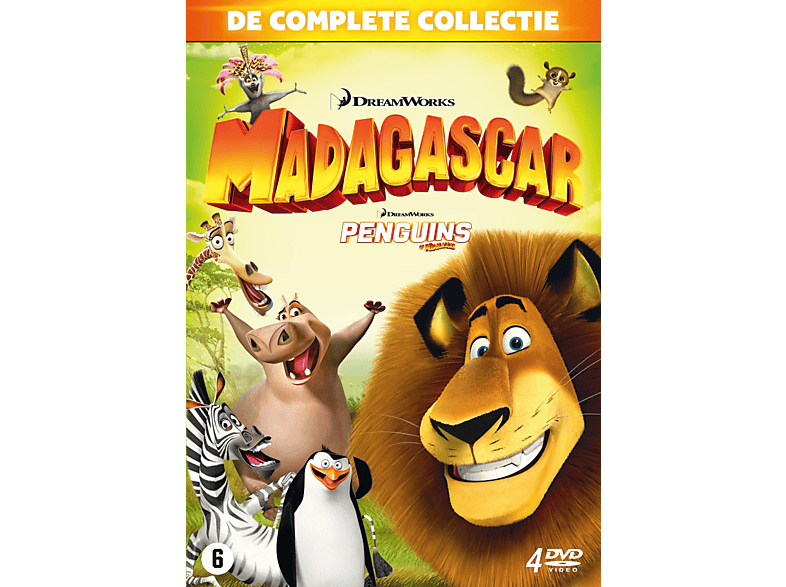 Madagascar 1-3 + Penguins - DVD