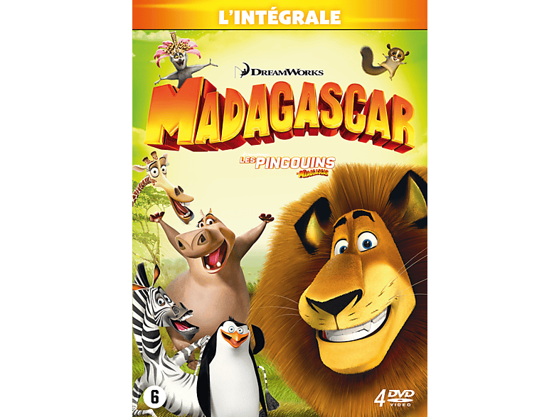 Madagascar 1-3 + Les Pingouins - DVD