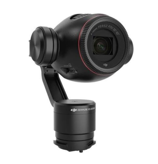 DJI Zenmuse X3 Zoom Action Cam, Schwarz