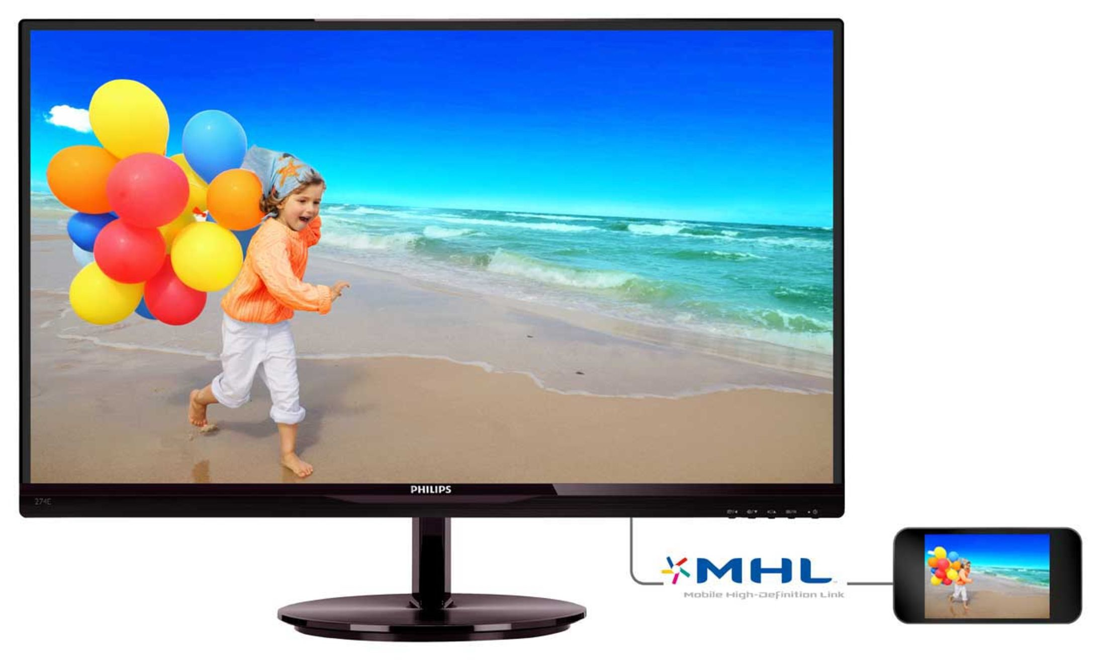 PHILIPS 274E5QHAB 27 inç LCD Monitör