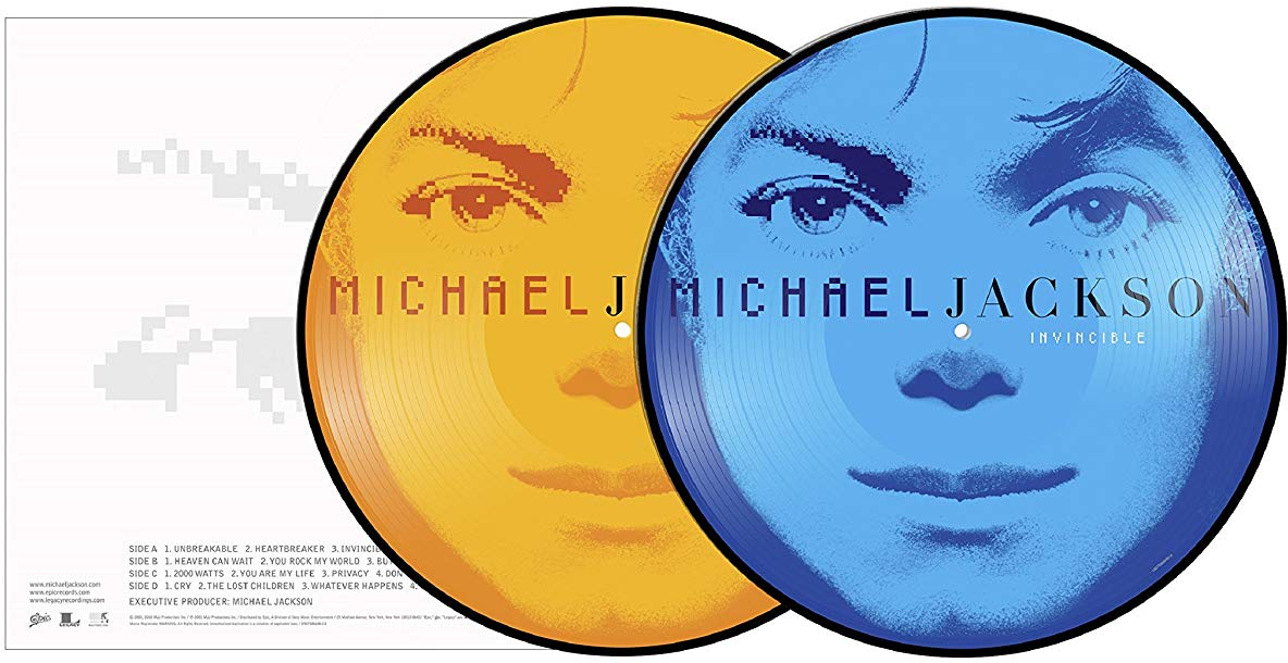Michael Jackson - Invincible (Picture Disk) (Vinyl LP (nagylemez))