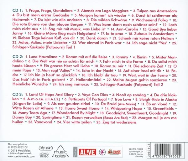 CD-Hülle mit deutscher Titelliste.