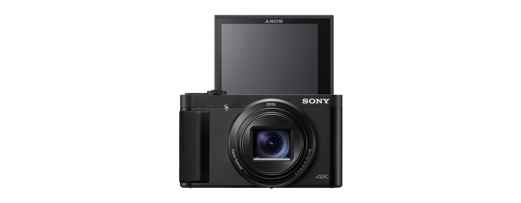 SONY Cyber-shot DSC-HX95 Zeiss NFC Digitalkamera Schwarz, 28x opt. Zoom, 7.5 cm (Typ 3) (4:3), 921.600 Bildpunkte, Xtra Fine, TFT-LCD, WLAN