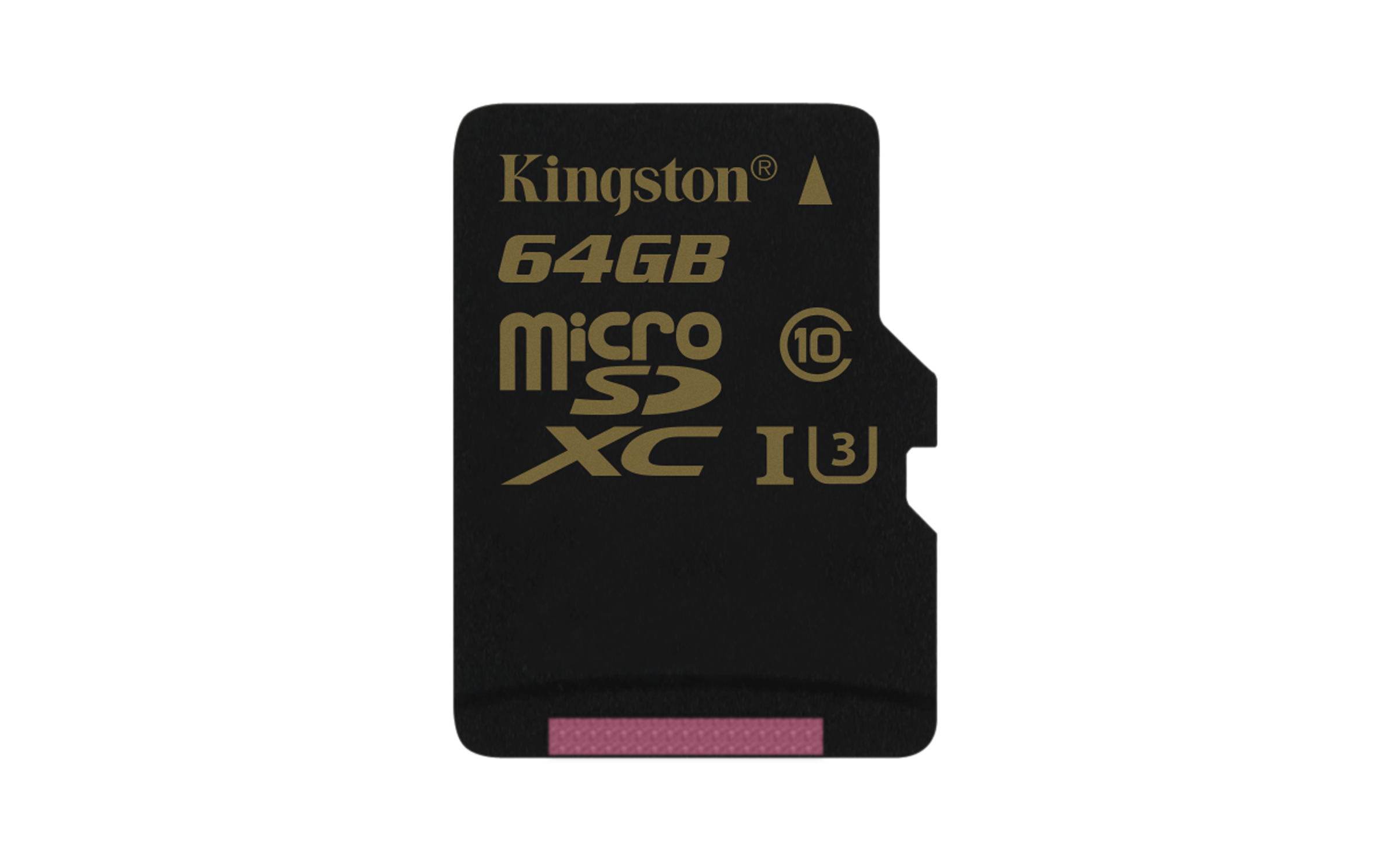 KINGSTON 64GB MICROSDXC CLASS U3 UHS-I 90R/45W + SD ADAPTER