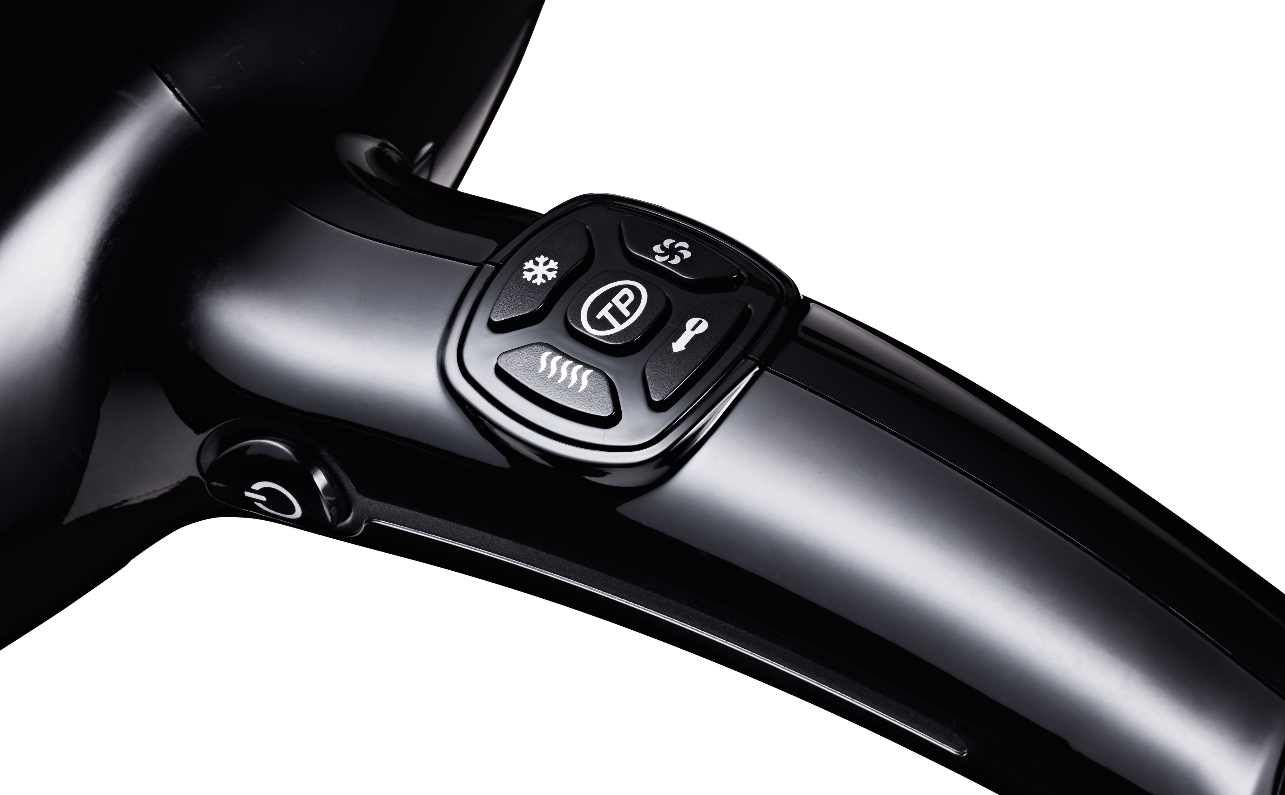GRUNDIG HD 9880 HEAT CONTROL Haartrockner Schwarz/Silber (2200 Watt)