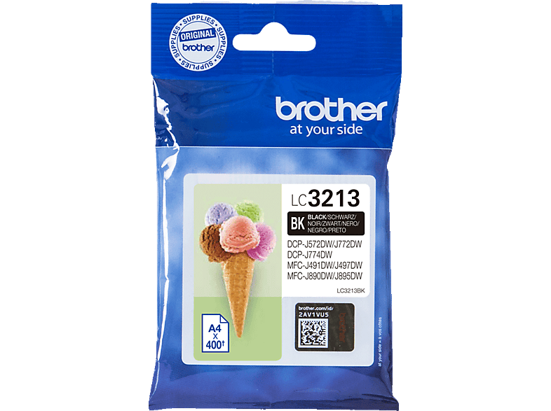 Brother Lc-3213bk Zwart