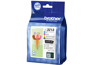 BROTHER LC-3213VAL Noir - Cyan - Magenta - Jaune