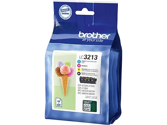 BROTHER LC-3213VAL Noir - Cyan - Magenta - Jaune