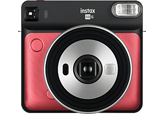 FUJIFILM Instax SQUARE SQ6 - Fotocamera istantanea Rosso