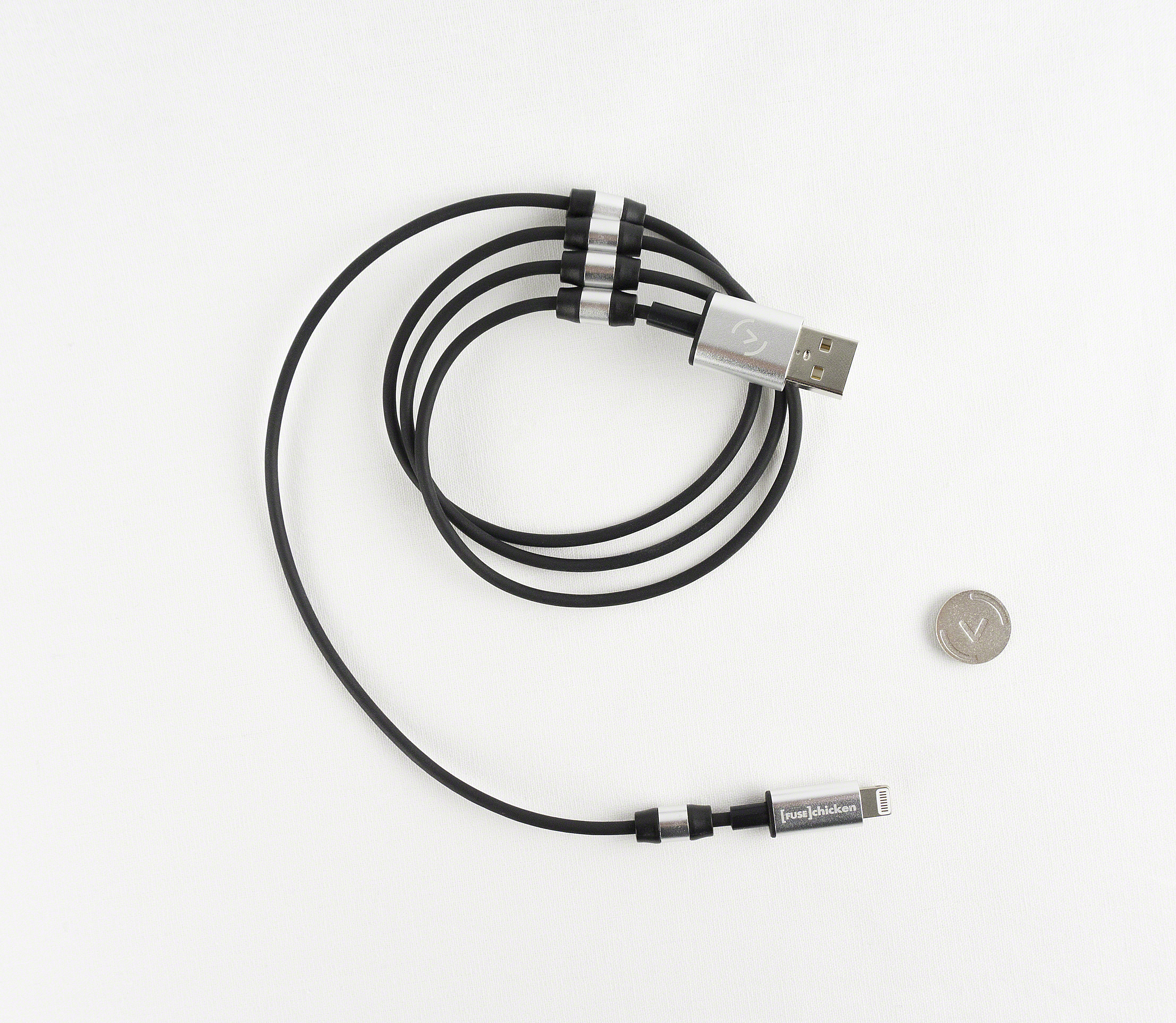 Fusechicken Rivet Charge Lightning Zilver