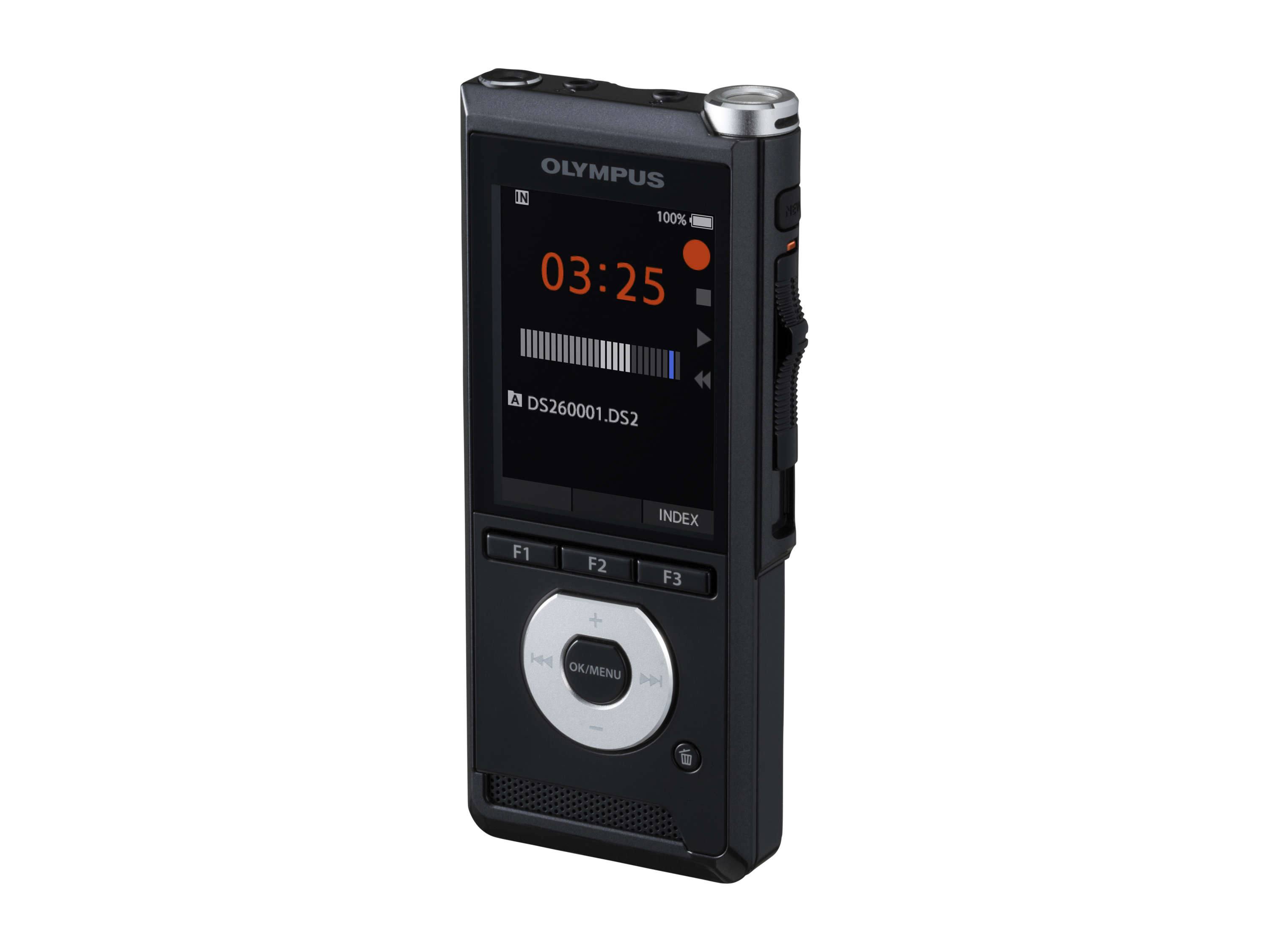 OLYMPUS DS-2600 Digitaler Rekorder, Schwarz 