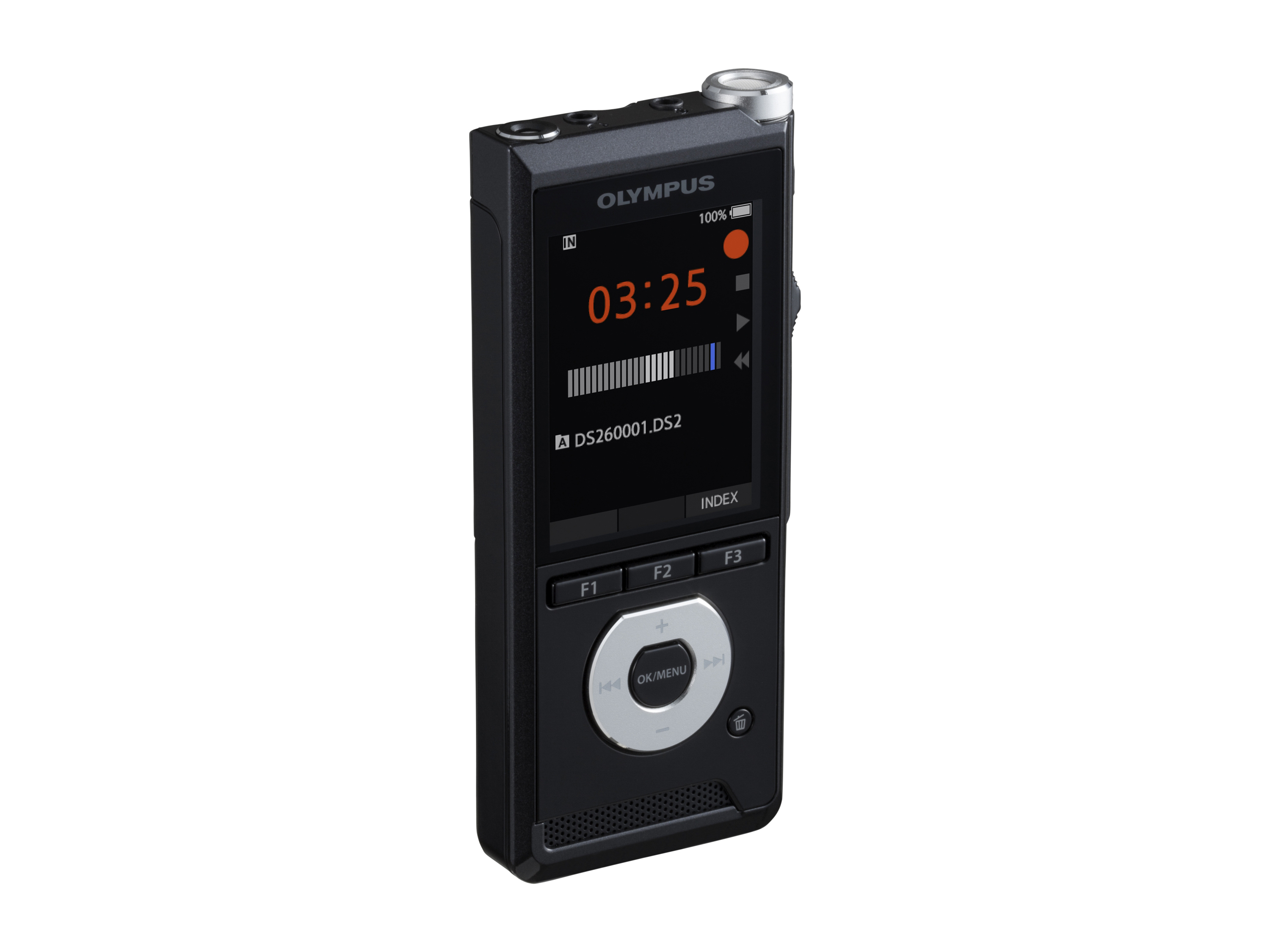 OLYMPUS DS-2600 Digitaler Rekorder, Schwarz 