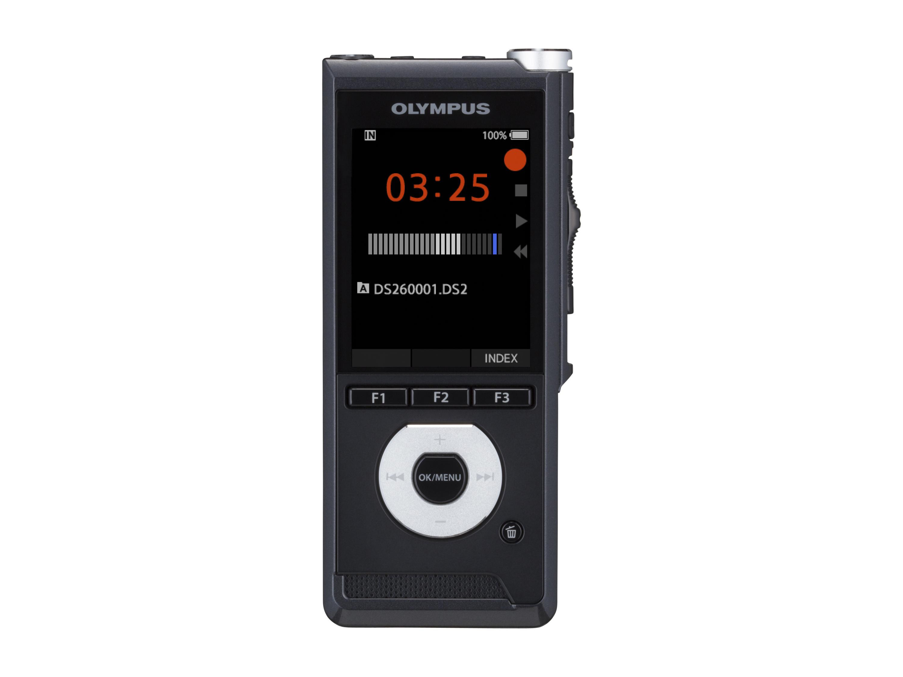 OLYMPUS DS-2600 Digitaler Rekorder, Schwarz 
