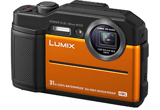 PANASONIC Lumix DC-FT7EP-D digitális fényképezőgép, narancssárga