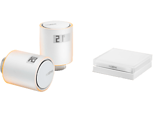 NETATMO Kit de démarrage vannes connectées pour radiateurs - Starter Kit (Blanc)