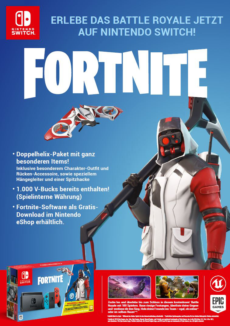 NINTENDO Switch Fortnite Bundle
