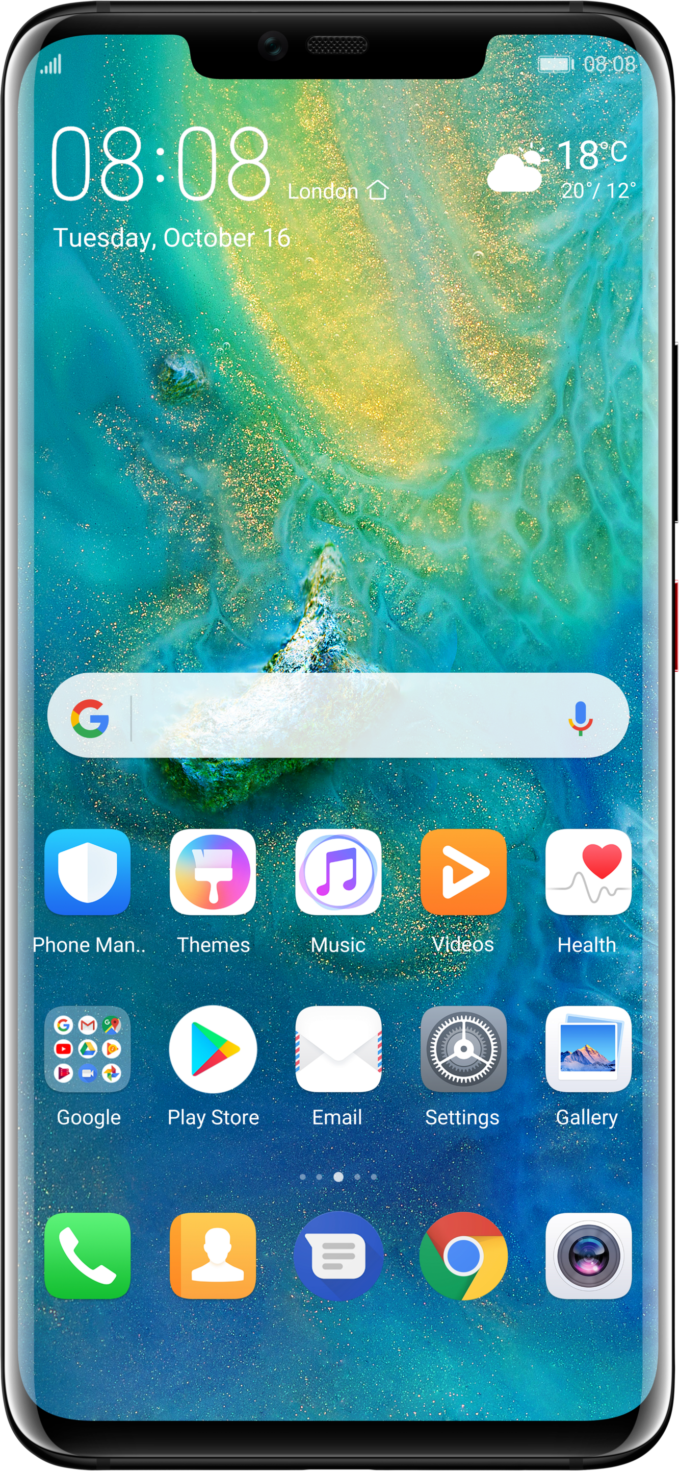 HUAWEI Mate 20 Pro, schwarz