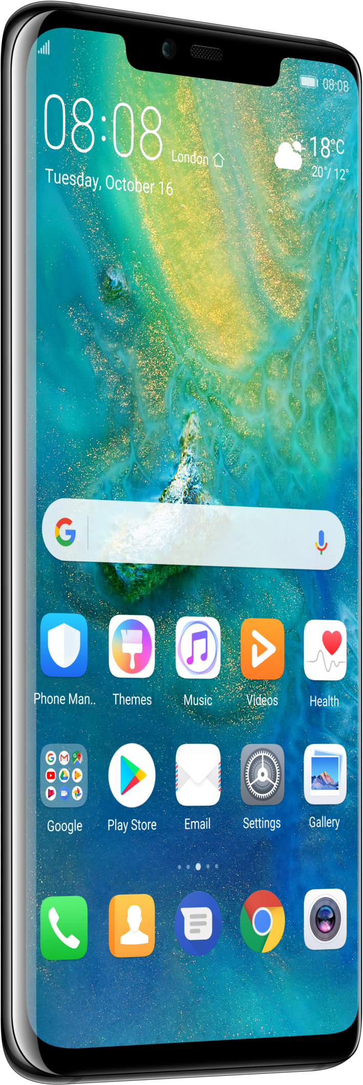HUAWEI Mate 20 Pro, schwarz
