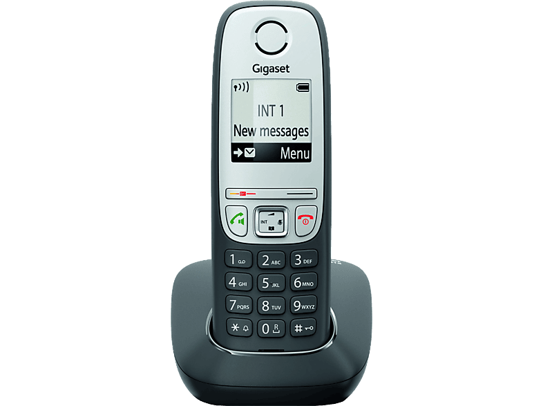 GIGASET Draadloze telefoon A415 Zwart Mono (S30852-H2505-N101)