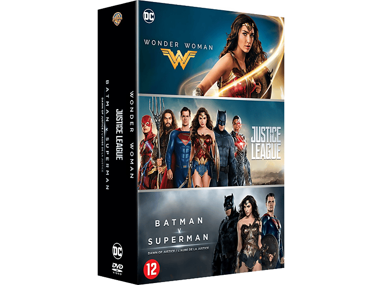 DC Comics: 3-Movie Collection - DVD
