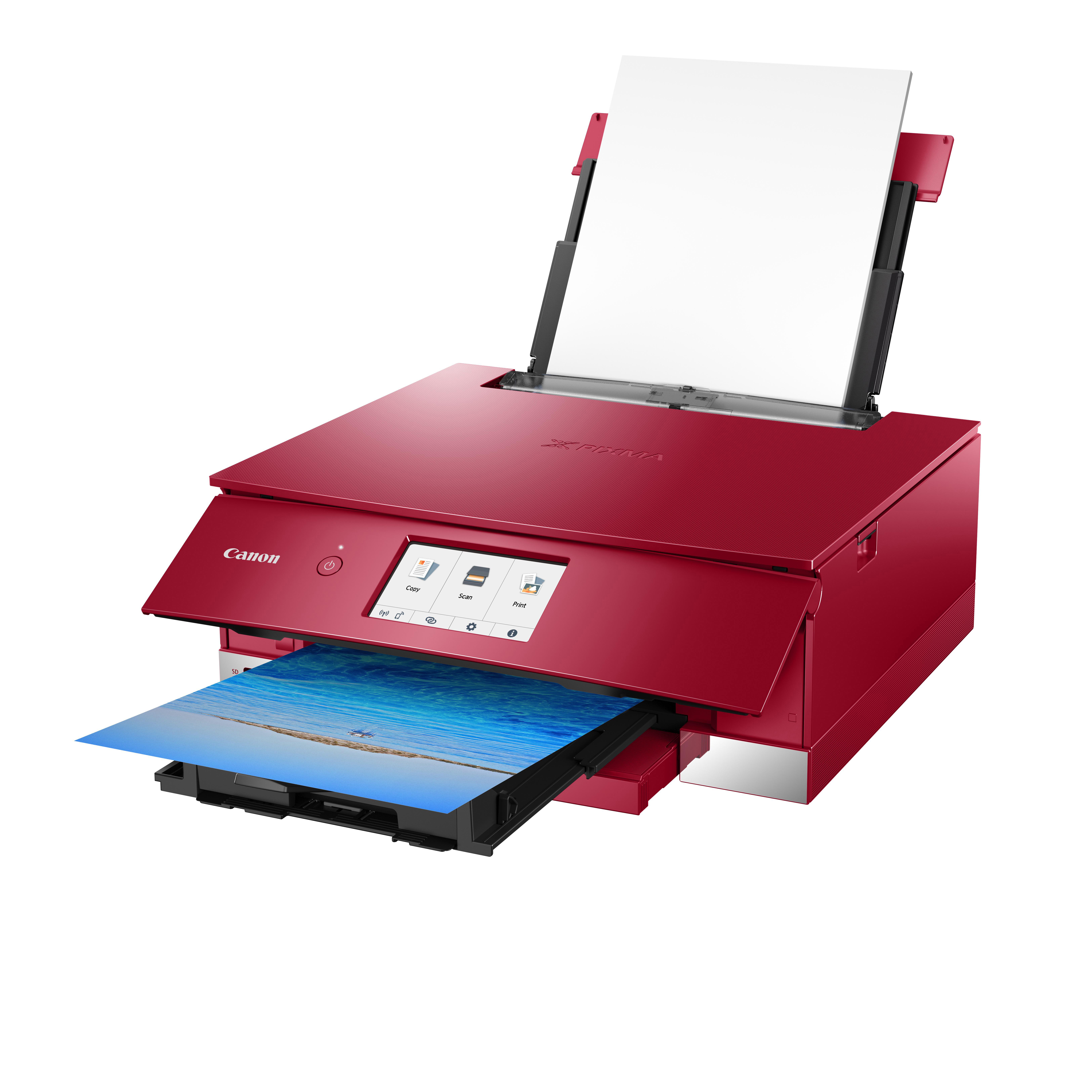 CANON Pixma TS8252 6 separate Tintentanks (PGBK, BK, C, M, Y, PB), ChromaLife100 Tinten Multifunktionsdrucker WLAN