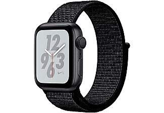 APPLE Watch Nike+ Series 4 GPS, 40mm Uzay Grisi Alüminyum Kasa ve Siyah Nike Spor Loop