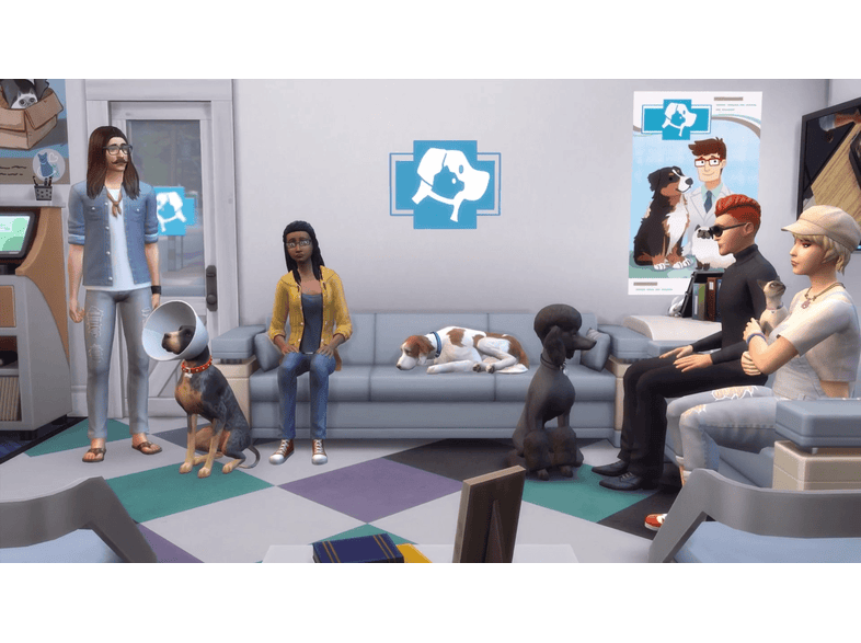 Les Sims 4 Chiens Et Chats Fr Ps4 Jeux Playstation 4