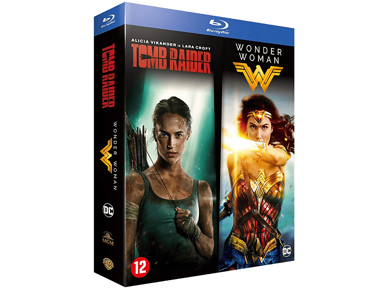 Tomb Raider + Wonder Woman - Blu-ray