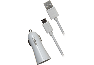 MERCURY Inkax autós töltő + Micro USB kábel 2x USB 2,1A