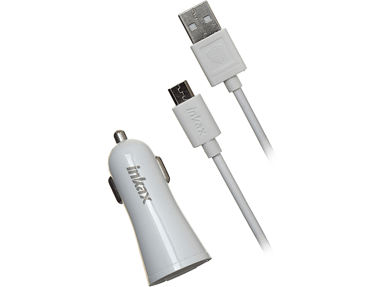 MERCURY Inkax autós töltő + Micro USB kábel 2x 2,1A