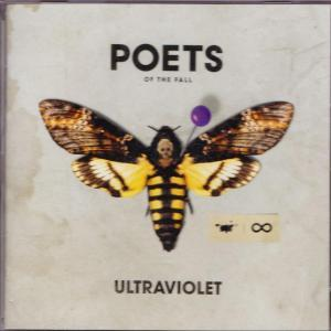 Albumcover: Poets of the Fall, Ultraviolet. Eine Motte mit Totenkopfdesign.