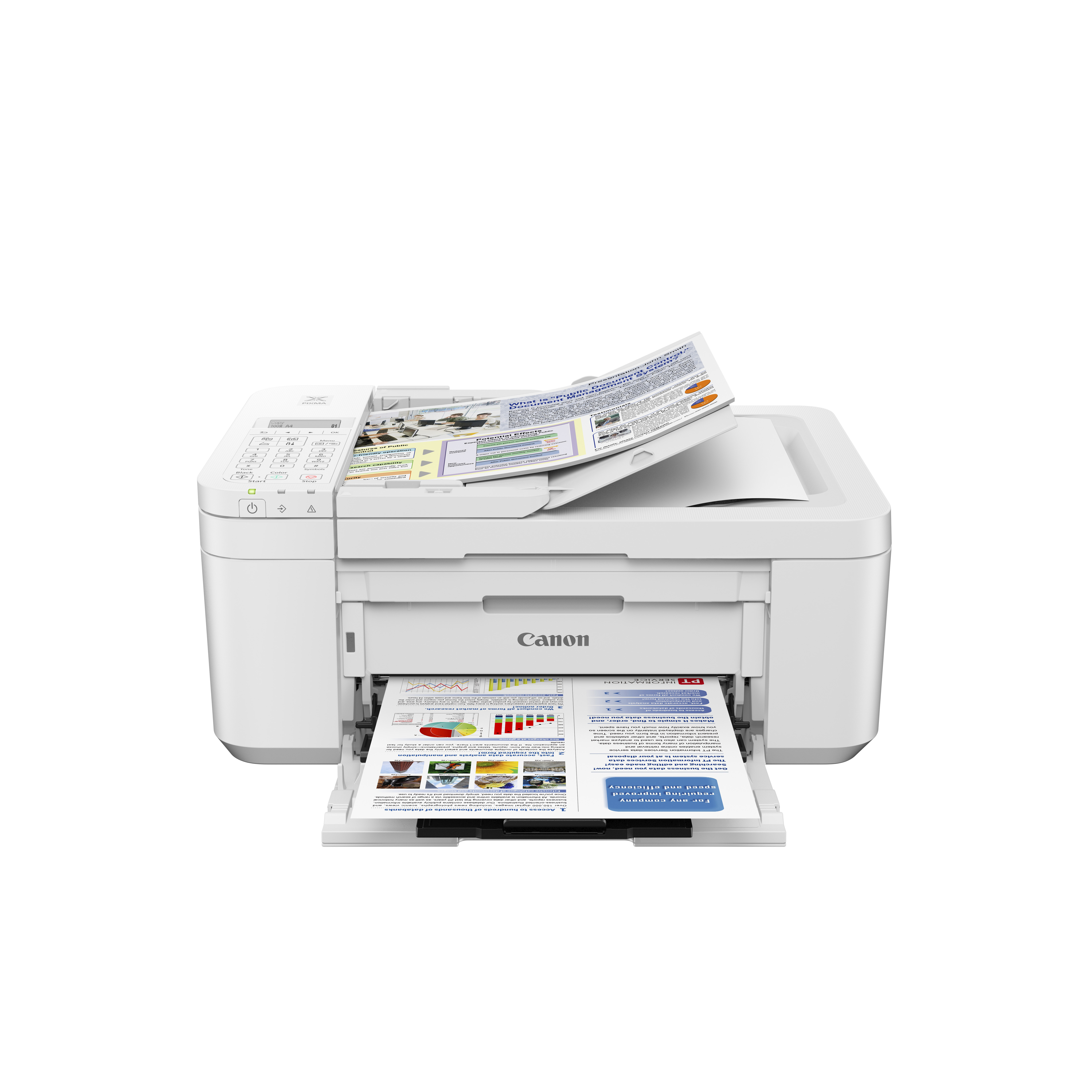 CANON Pixma TR4551 2 FINE Druckköpfe mit Tinte (BK, CL) Multifunktionsdrucker WLAN