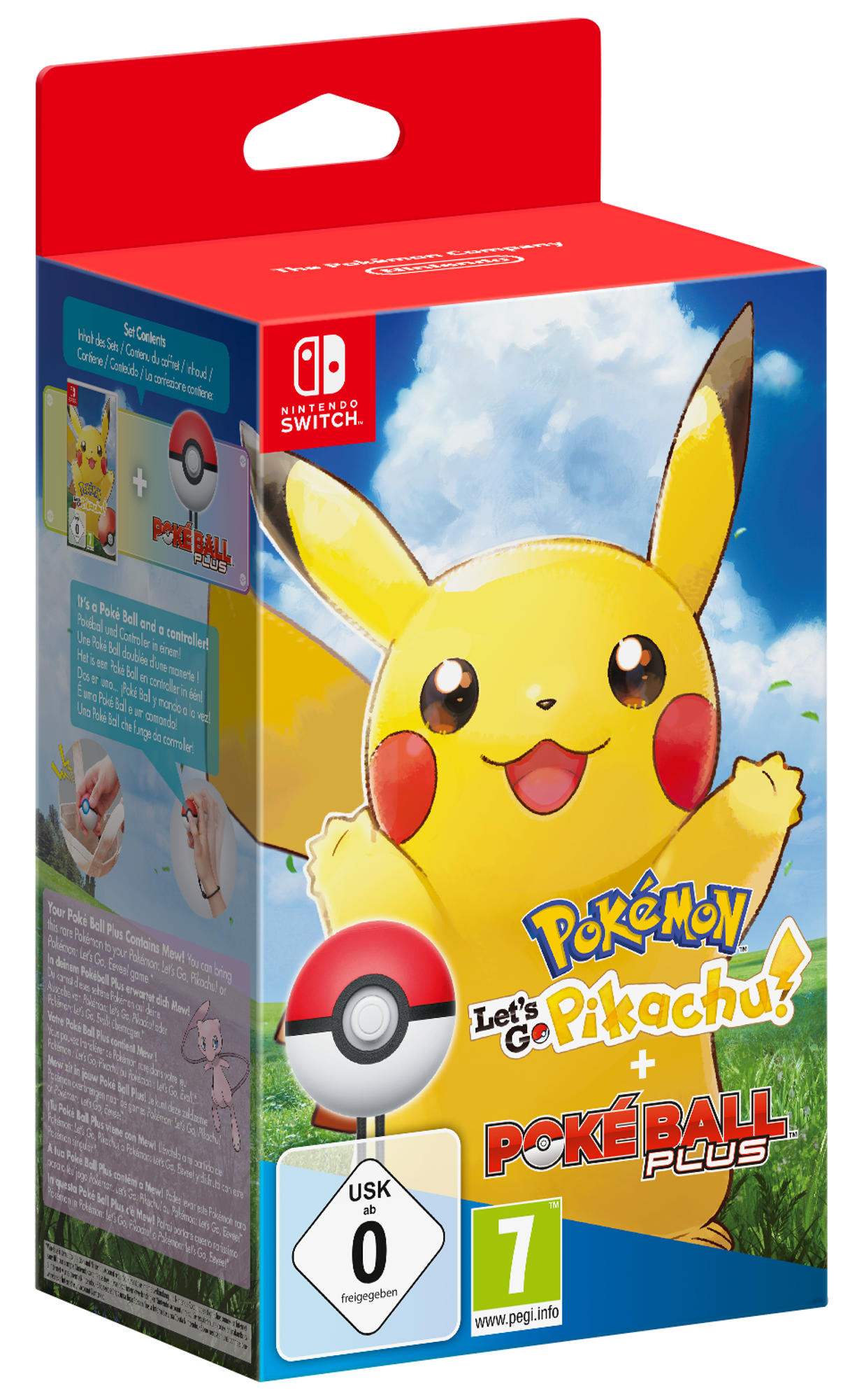 Pokémon: Let's Go, Pikachu! + Pokéball Plus - [Nintendo Switch]
