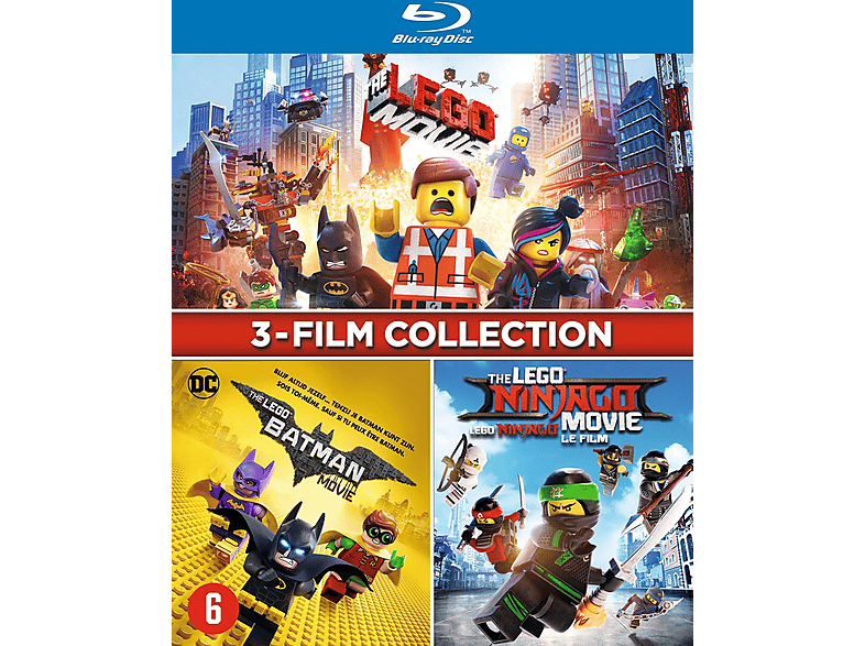 Lego Movie: 3-film Collection - Blu-ray