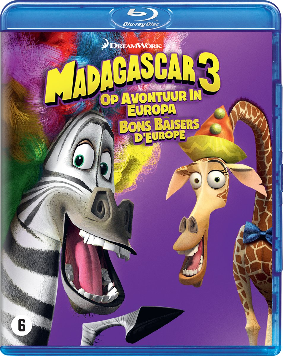 Madagascar 3: Bon Baisers D'Europe - Blu-ray