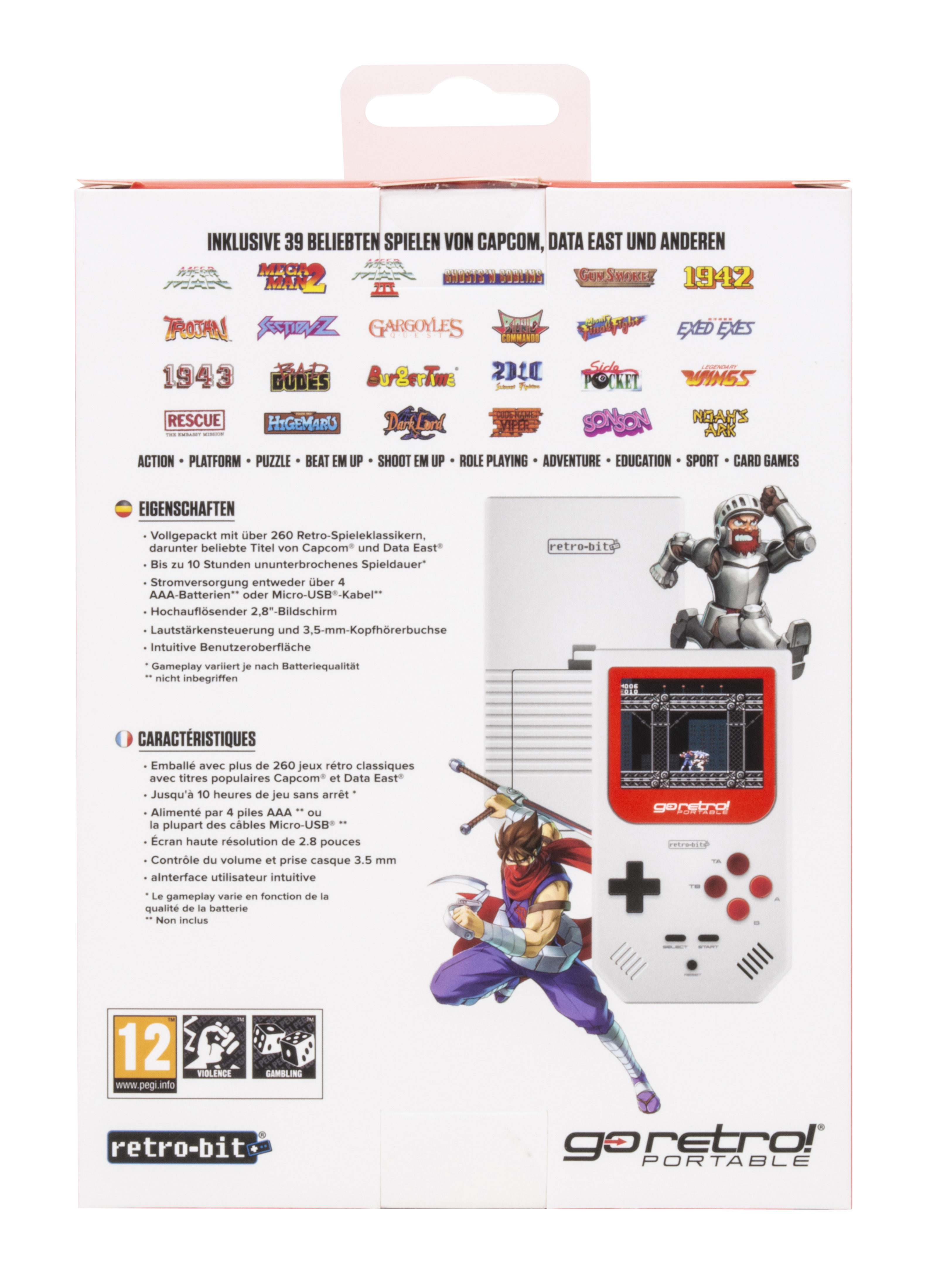 GAME OUTLET EUROPE AB Go Retro! Portable 