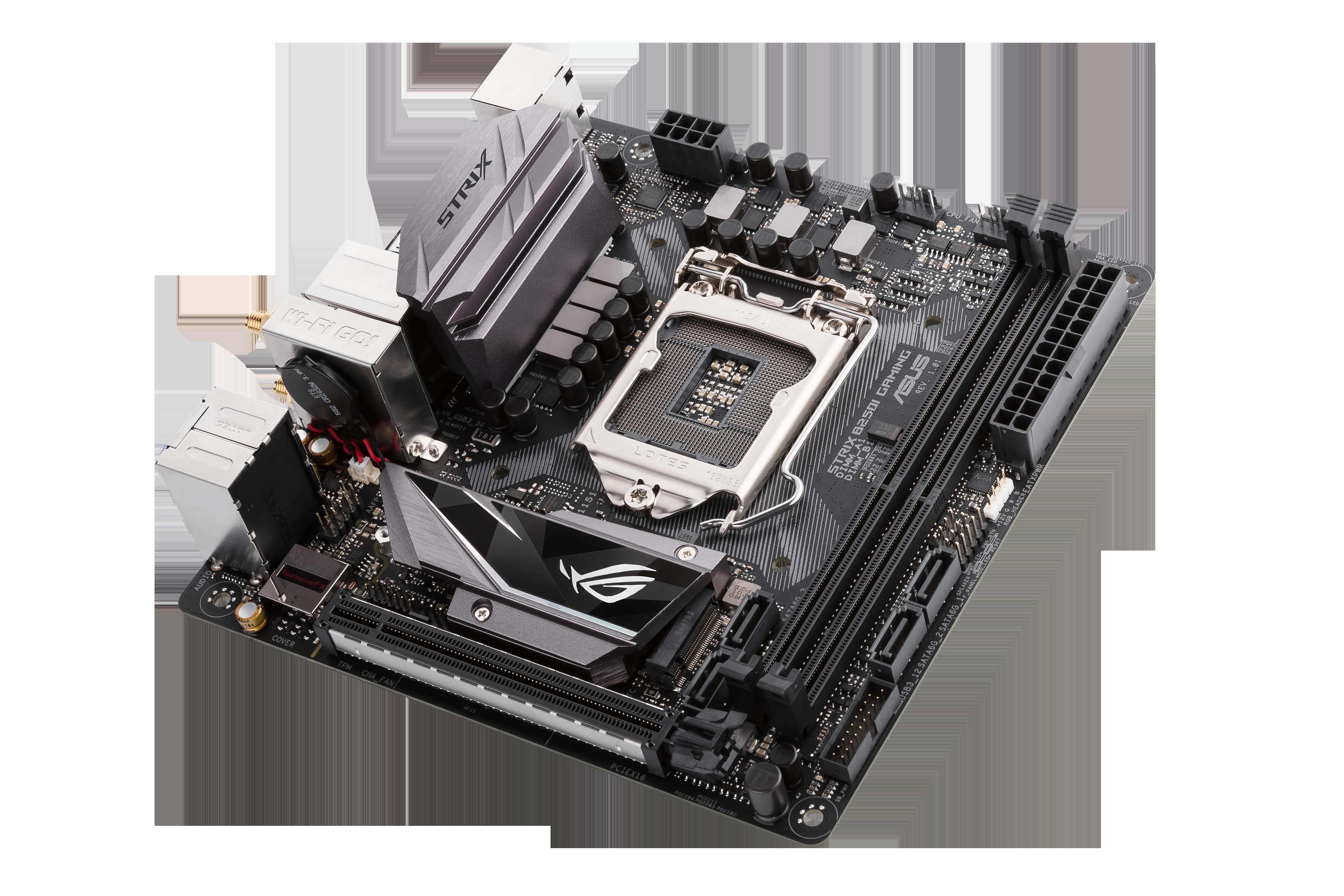 ASUS ROG Strix B250I-Gaming Mainboard schwarz