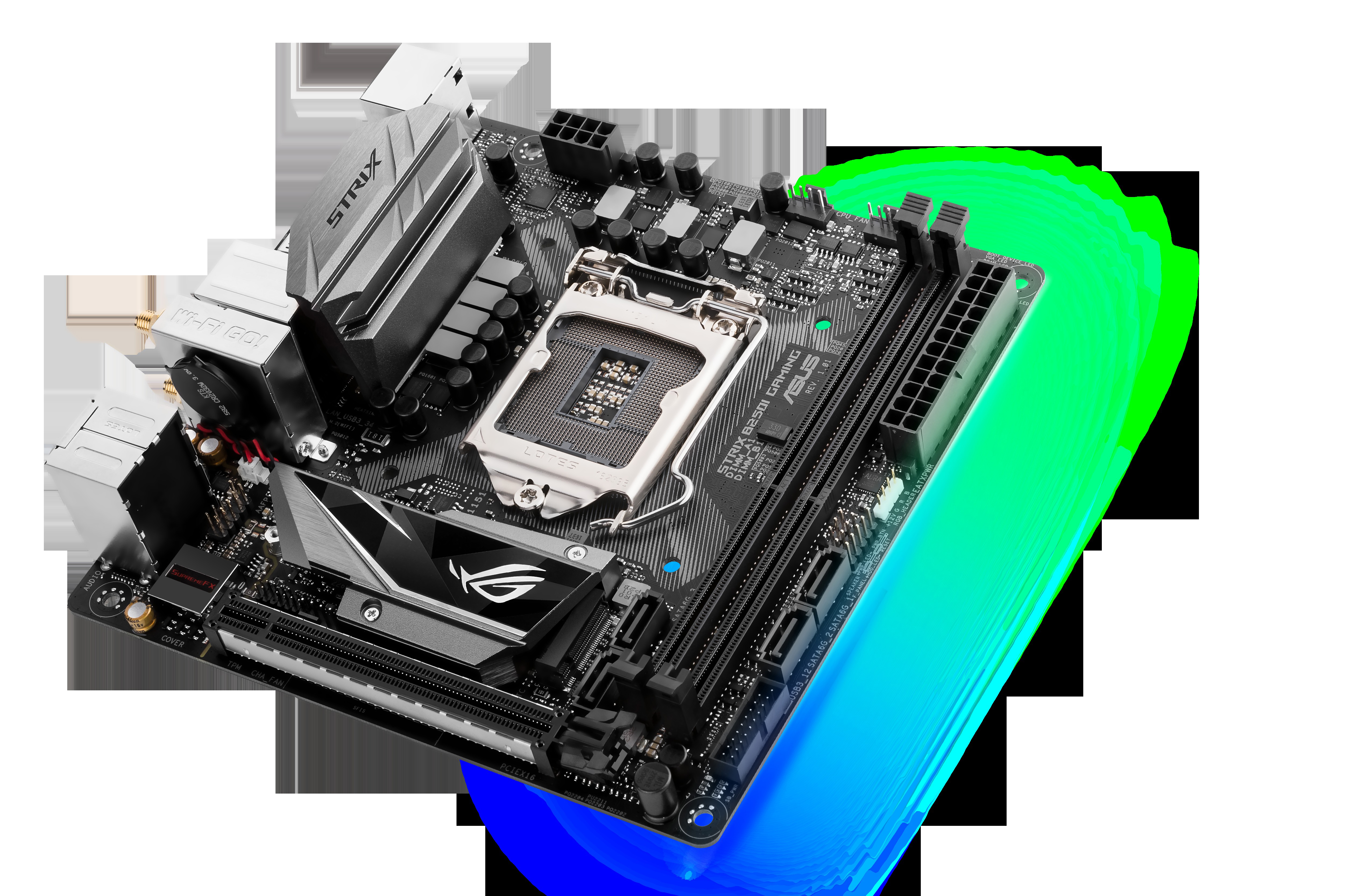 ASUS ROG Strix B250I-Gaming Mainboard schwarz