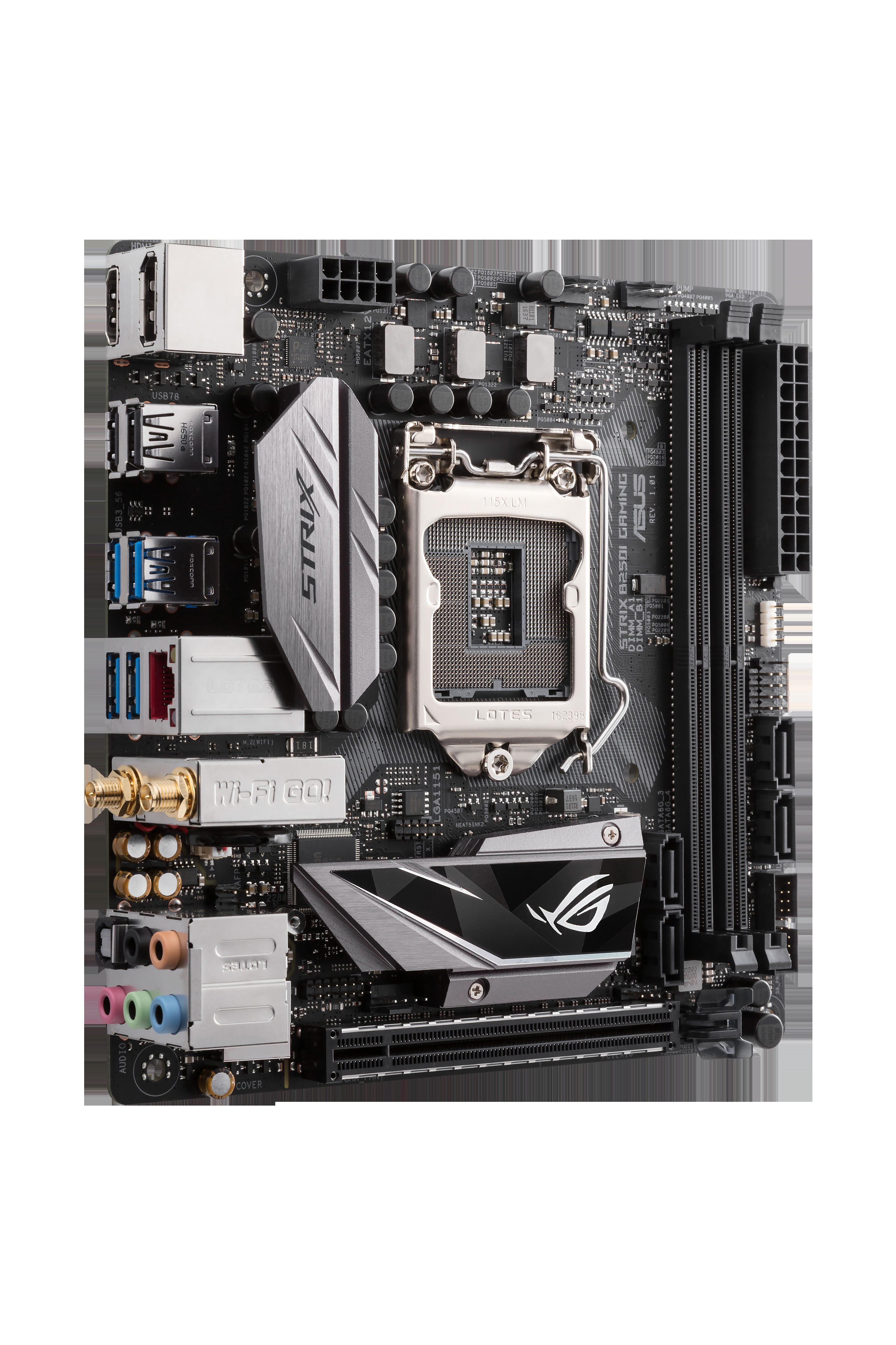 ASUS ROG Strix B250I-Gaming Mainboard schwarz
