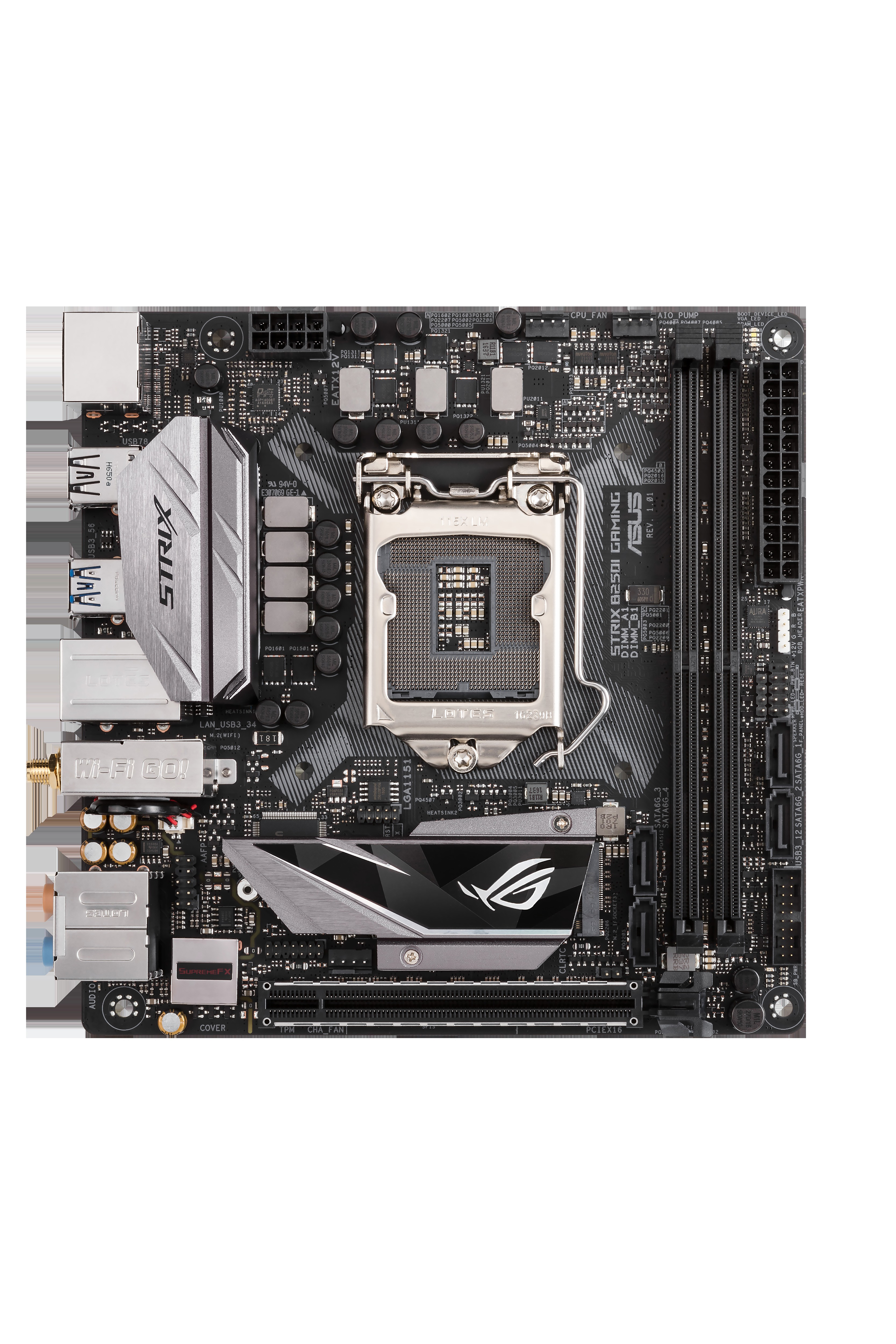 ASUS ROG Strix B250I-Gaming Mainboard schwarz