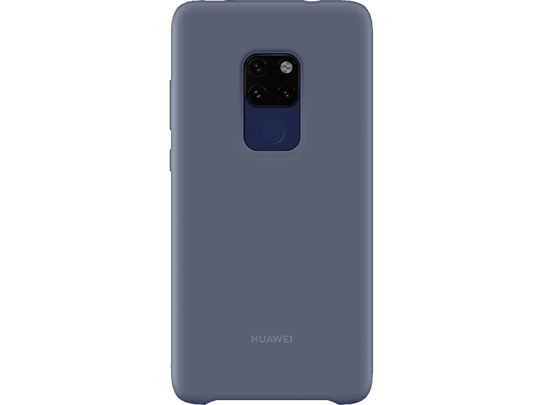 HUAWEI Car Case, Backcover, Huawei, Mate 20, Blau Silikon
